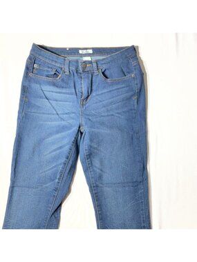 Mudd Womens Dark Wash Denim Jeans Size 9 Straight Leg Classic Fit